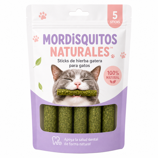 Sticks de Hierba Gatera para Gatos